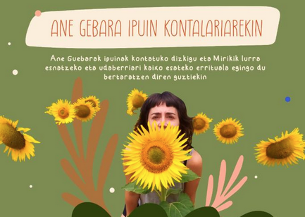 'Udaberriari kaixo', Ane Gebararekin