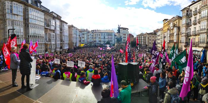 Bederatzi hilabeteko zigorrak 2020ko greba orokorrean parte hartzeagatik