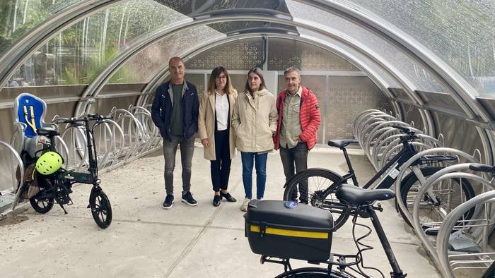 Gamarra, Jundiz eta Iruña Okan bizikletentzako 70 aparkaleku jarri ditu aldundiak