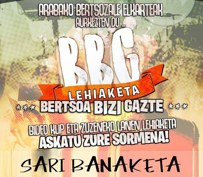 Zailtasunak zailtasun, Bertsoa Bizi Gazte lehiaketa aurrera ateratzea lortu dugu!