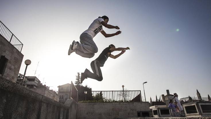 Parkour erakustaldia egingo dute Gasteizko Armentum parkean