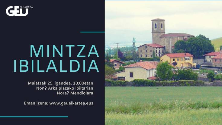 [MINTZA IBILALDIA]: Mendiola