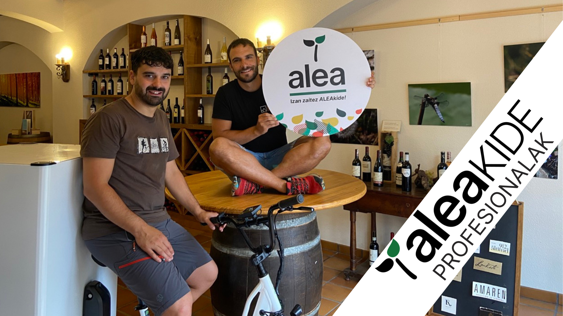 Vinoteca J. Perez ardotegia ALEAkide profesional egin da!