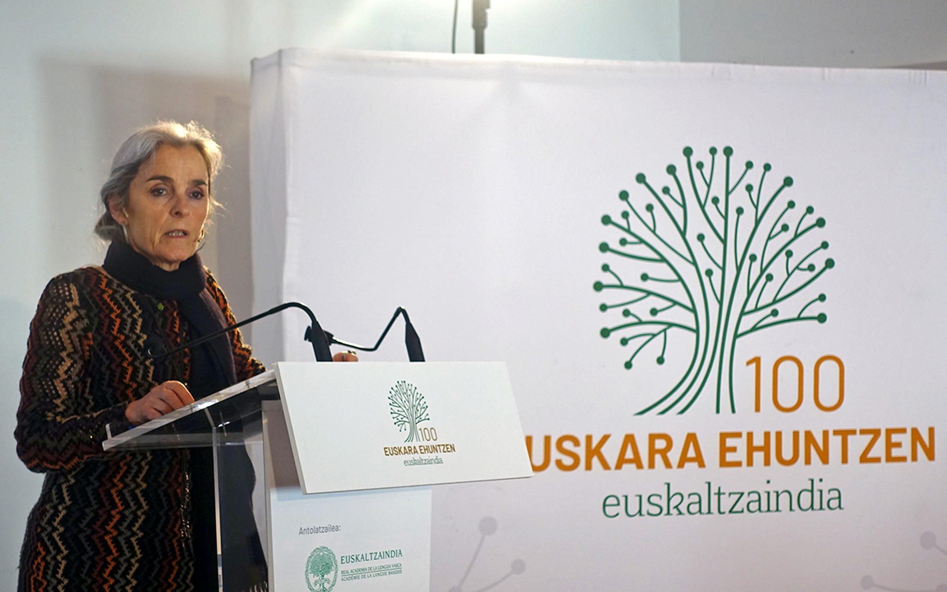 Lourdes Oñederra: "Ahoskera egokia izateak ziurtasuna ematen dio hiztunari"