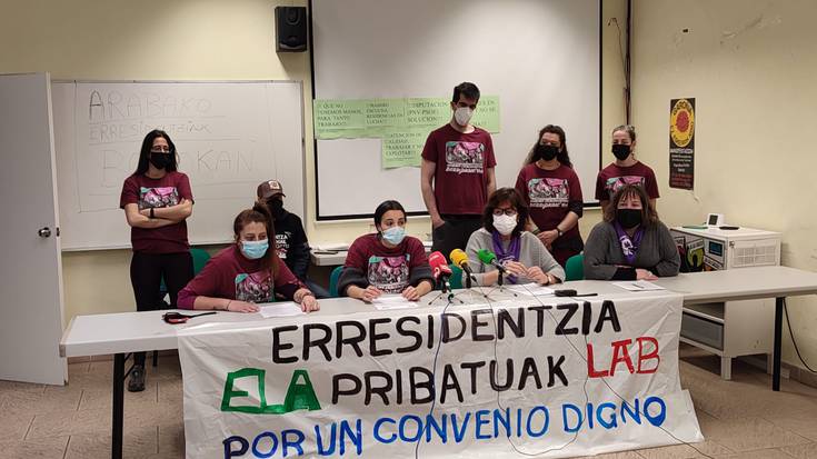 Arabako egoitzetako langileek grebara joko dute martxoaren 30ean, "blokeoarekin" amaitzeko