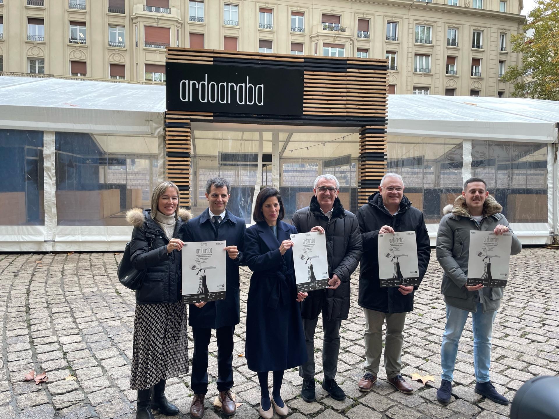 Arabako ardoen festa abenduaren 3tik 8ra ospatuko da Gasteizen