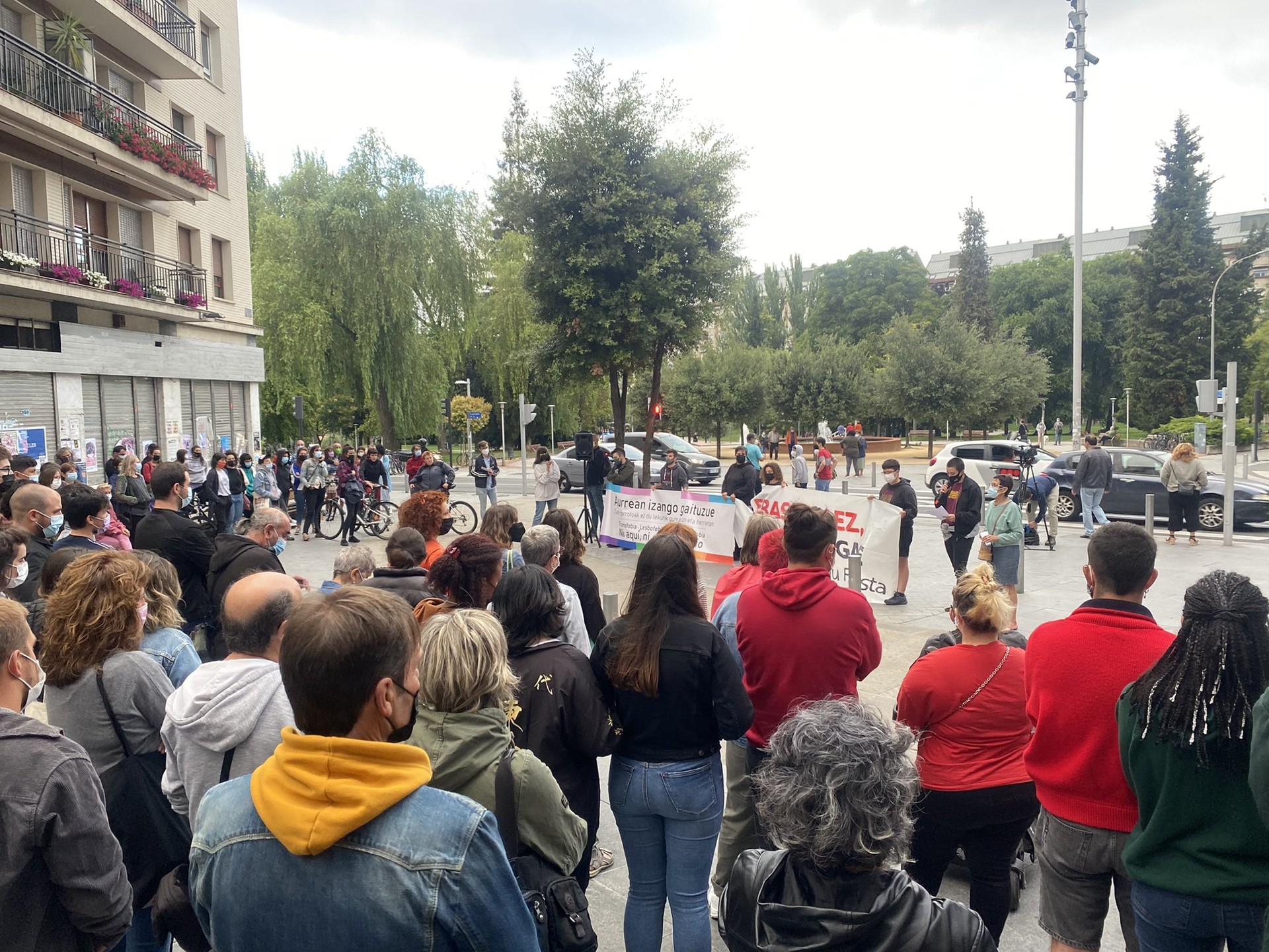 Indarkeria matxista deitoratu dute Gasteizen