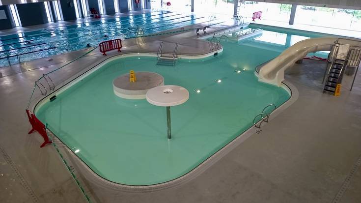 Ibaiondoko igerileku ludikoa itxi dute