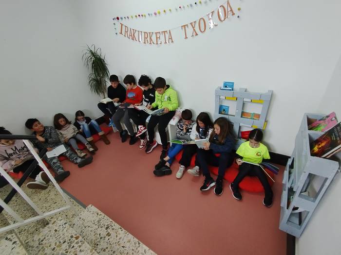 Lautada Ikastolako Irakurketa  Sustatzeko Proiektu Berria