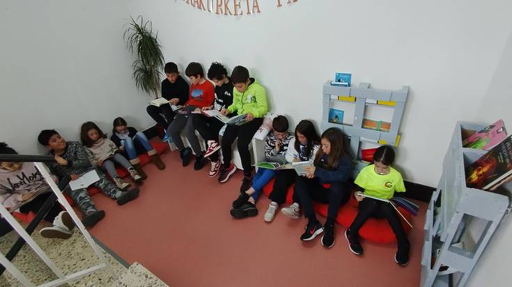 Lautada Ikastolako Irakurketa  Sustatzeko Proiektu Berria