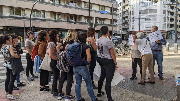 Abortu eskubidearen aldeko mobilizazioa izango da arratsaldean