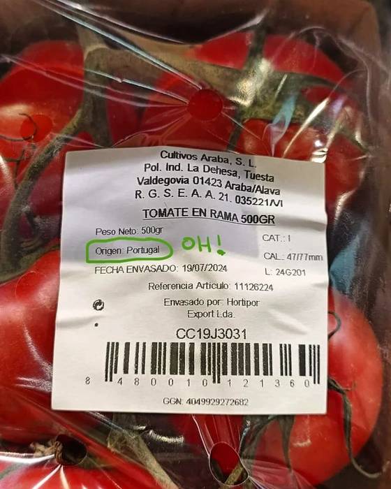 "Iruzur" egitea leporatu die EHNE-Bizkaiak Eroskiri eta Cultivos Arabari