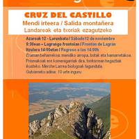 [MENDI IRTEERA] Cruz del Castillo