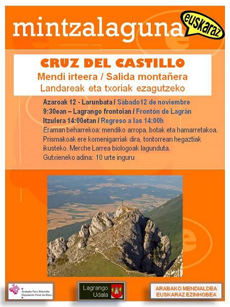[MENDI IRTEERA] Cruz del Castillo