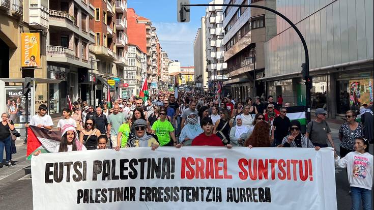 Palestinako enbaxadak eskerrak eman dizkio Laudiori