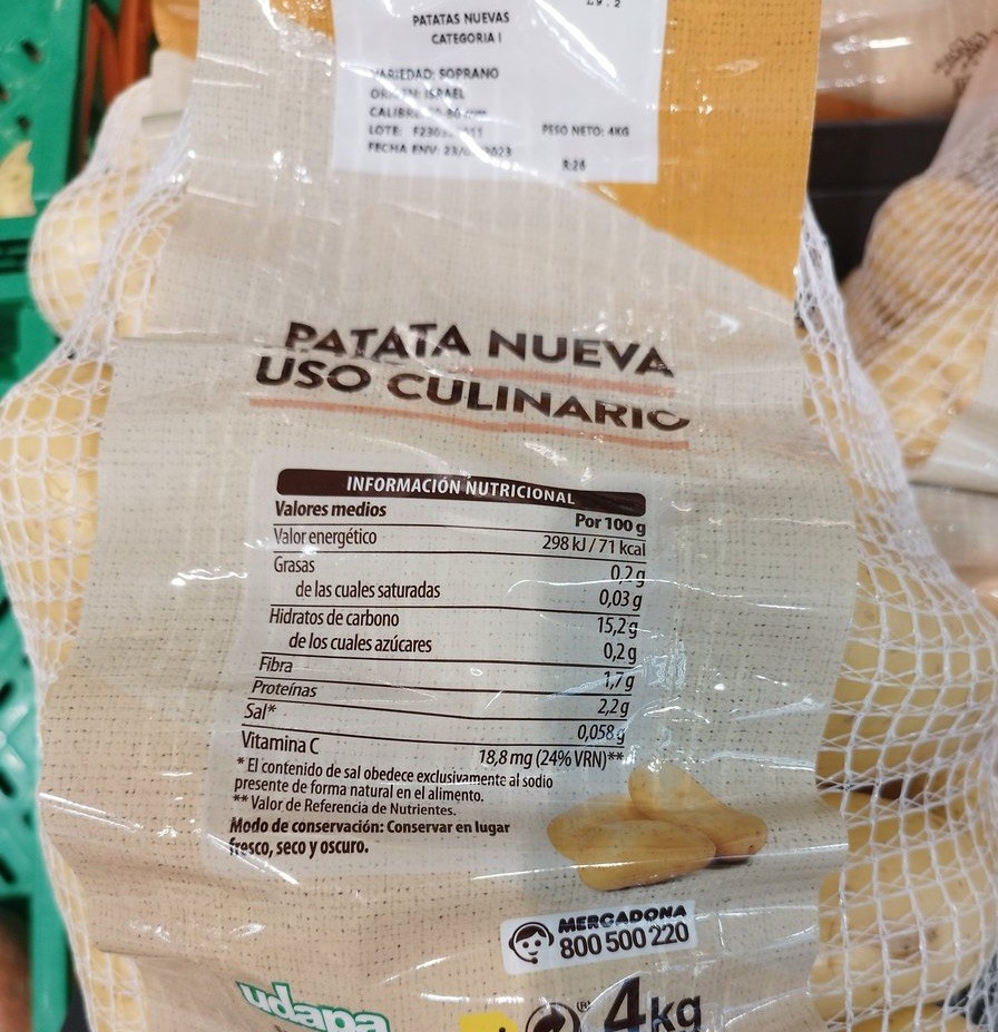 Urrutiko patatak hamalau