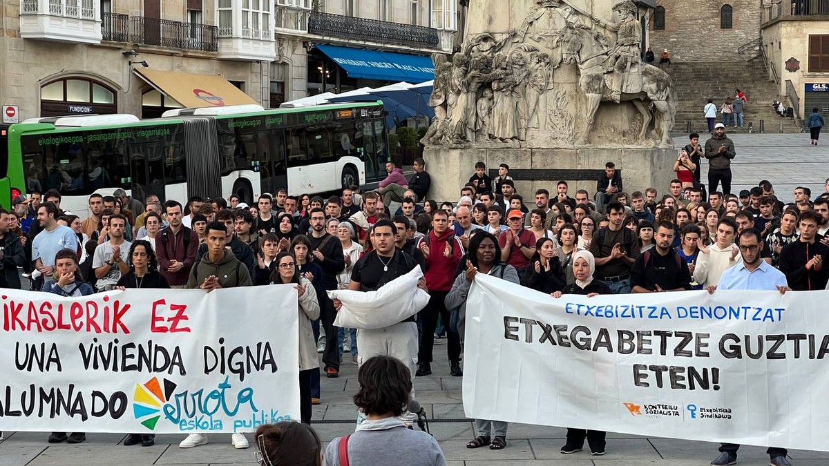 Bi familia etxegabetu dituzte Gasteizen lau egunetan - Gasteiz | Alea