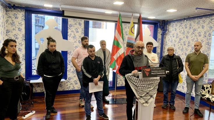 Palestinari elkartasuna adierazi dio LGTBI kolektiboak