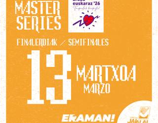 ARABA EUSKARAZ JAI ALAI MASTER SERIES ikusteko sarrerak | 2