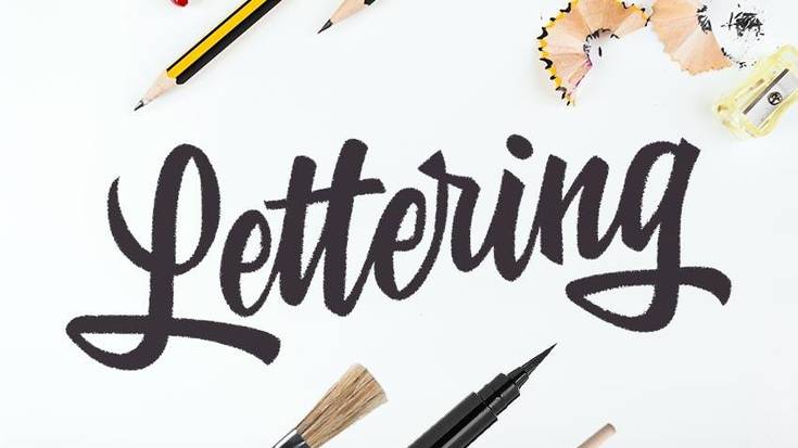 Lettering hastapena