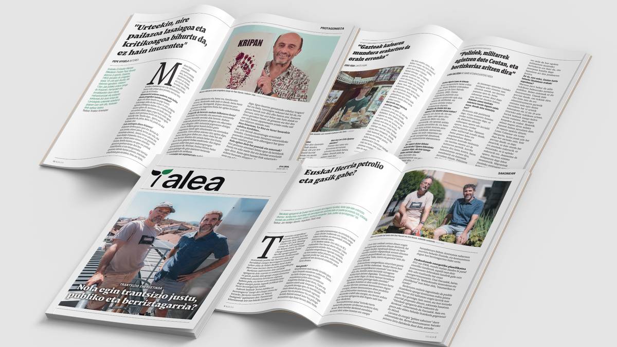 Trantsizio energetikoa eta Pepe Viyuela, aste honetako ALEAn