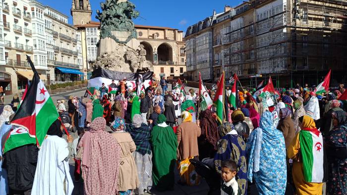 Mendebaldeko Sahararen autodeterminazio eskubidea aldarrikatu dute