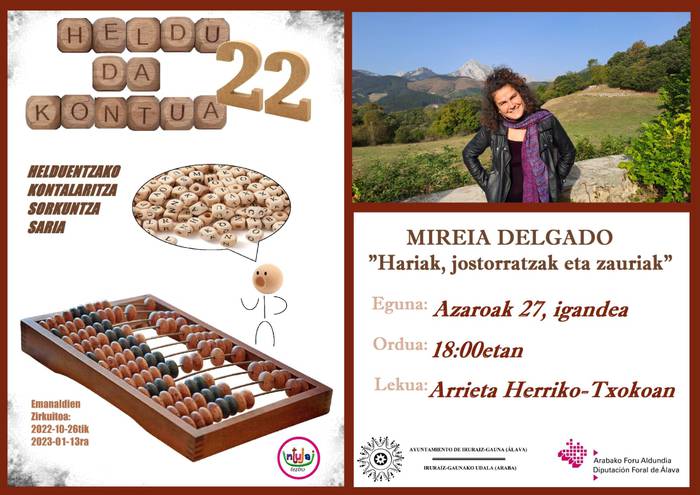 'Hariak, jostorratzak eta zauriak', Mireia Delgado