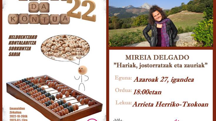 'Hariak, jostorratzak eta zauriak', Mireia Delgado