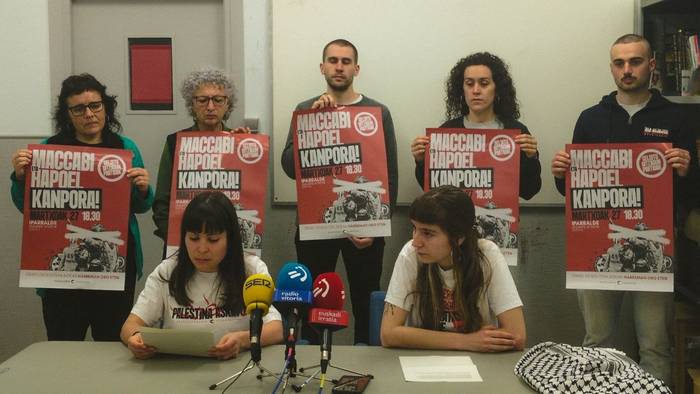 Hapoel eta Maccabiren aurkako partidak "bertan behera" uztea exijitu dute