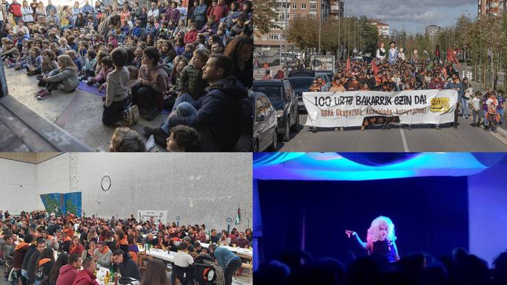 Gasteizko herri mugimenduak urteurren berezia borobildu du