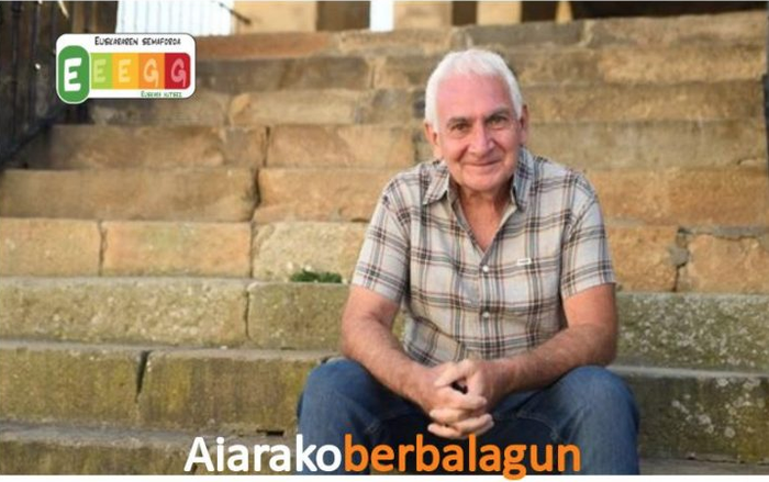 'Kolosala izango da' Joseba Sarrionaindiarekin