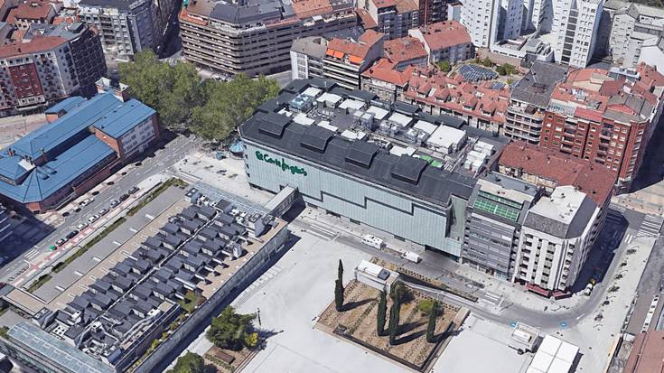 Corte Ingleseko obrak Europako funtsetara aurkeztu ditu Gasteizko Udalak