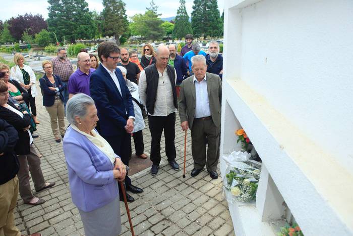 Enrike Gomez Alvarez 'Korta' omendu du Gasteizko Udalak