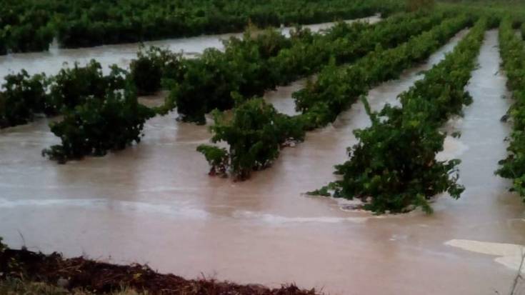 Ekaitzek Arabako Errioxa astindu dute berriro ere