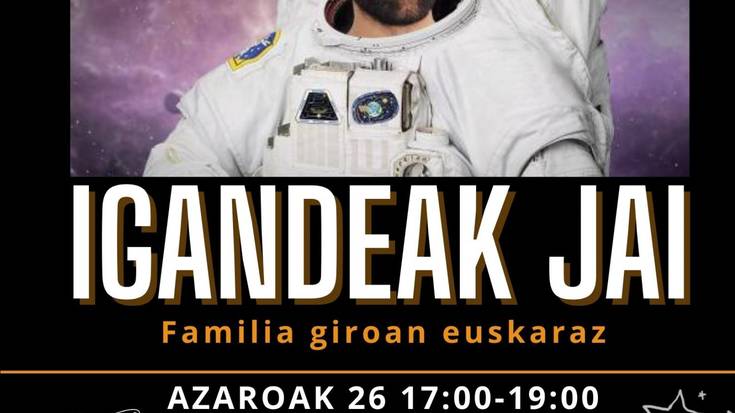 [IGANDEAK JAI] 'Kokito espazioan', Aitor Vinagret
