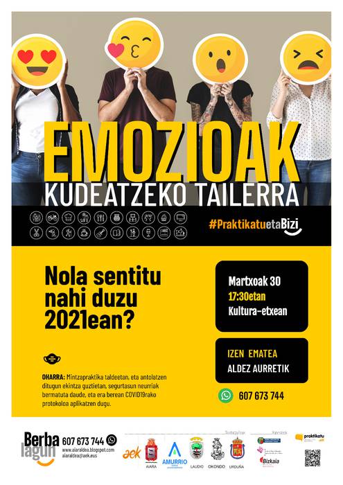 [BERBALAGUN] Emozioak kudeatu