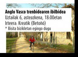 Anglo Vasco trenbidea bizikletaz