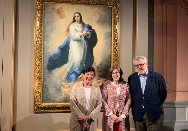 Arte Ederretan da Murilloren 'Escorialeko Andra Maria Sortzez Garbia’