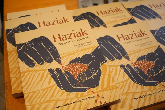 'Haziak' liburuaren aurkezpena