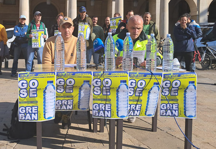 Akordiorik ezean, gose grebara joko dute Gasteizko lorezainek