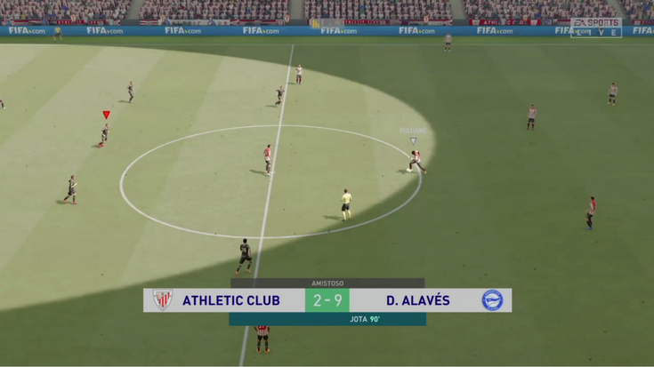 Alavesek 2-9 irabazi dio Athletici FIFA21 Euskal Ligaren finalean