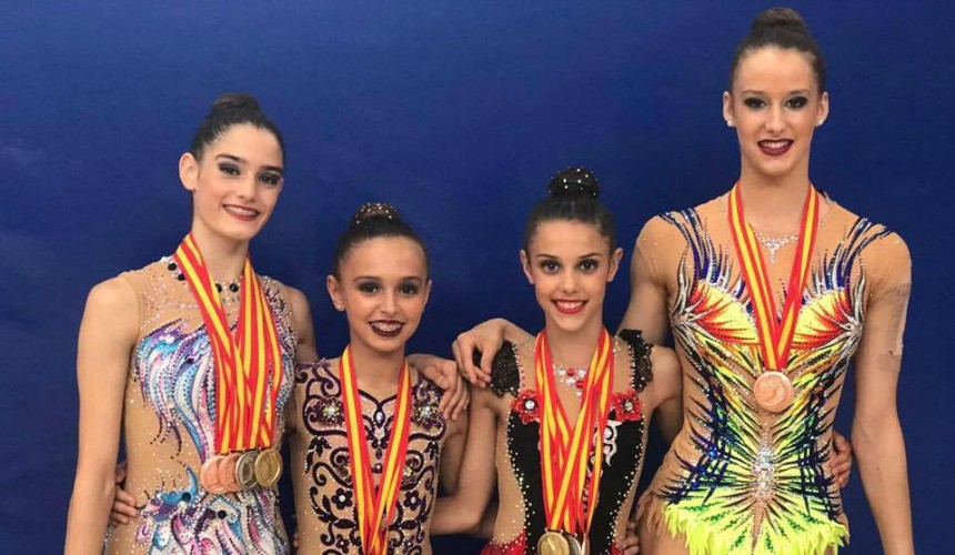 Gimnasia erritmikoko Espainiako txapelketako hamairu domina, Arabara