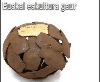 'Euskal eskultura gaur´