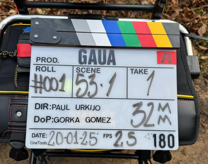 'Gaua' pelikula berria filmatzen hasi da Urkijo