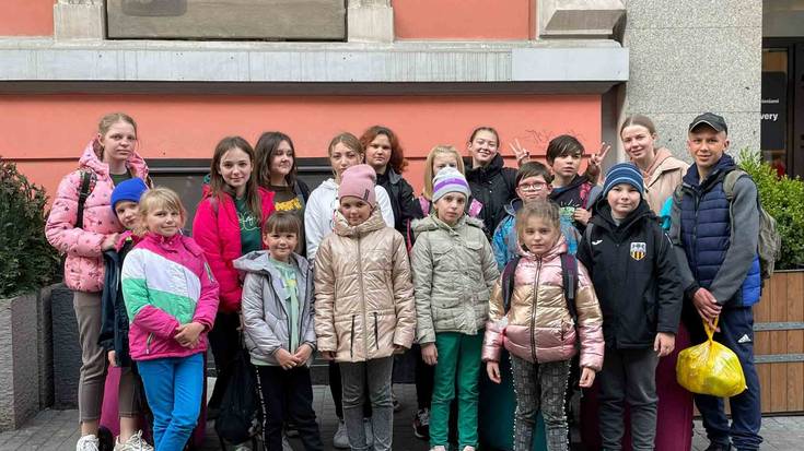 Hamar haur ukrainar hartzera iritsi nahi du Chernobil elkarteak