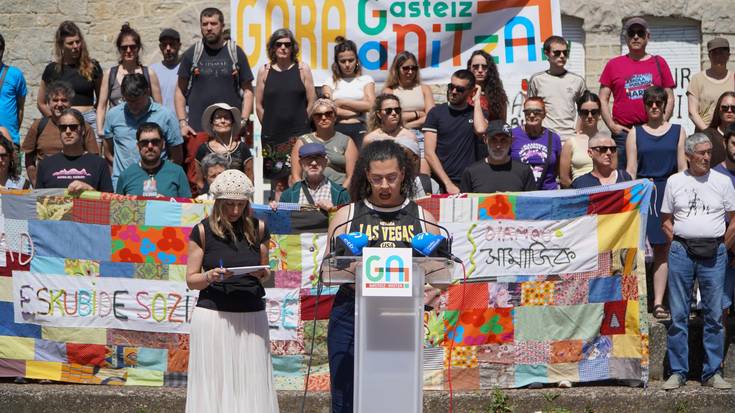 Diskurtso arrazisten aurrean, elkarbizitza aldarrikatu dute