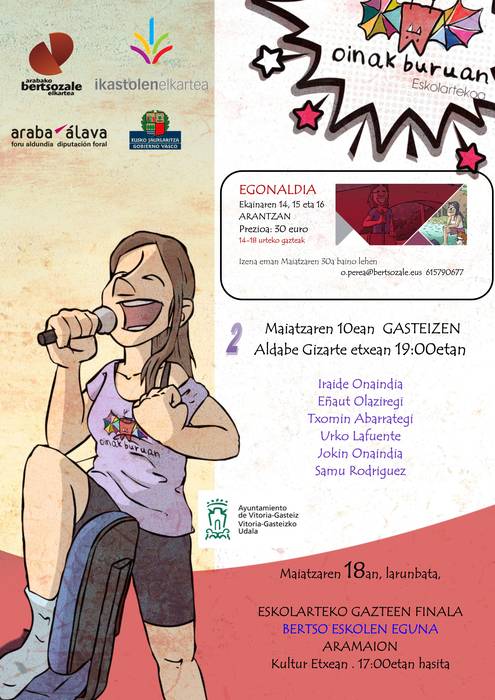 Eskolarteko Bertso Kanporaketa