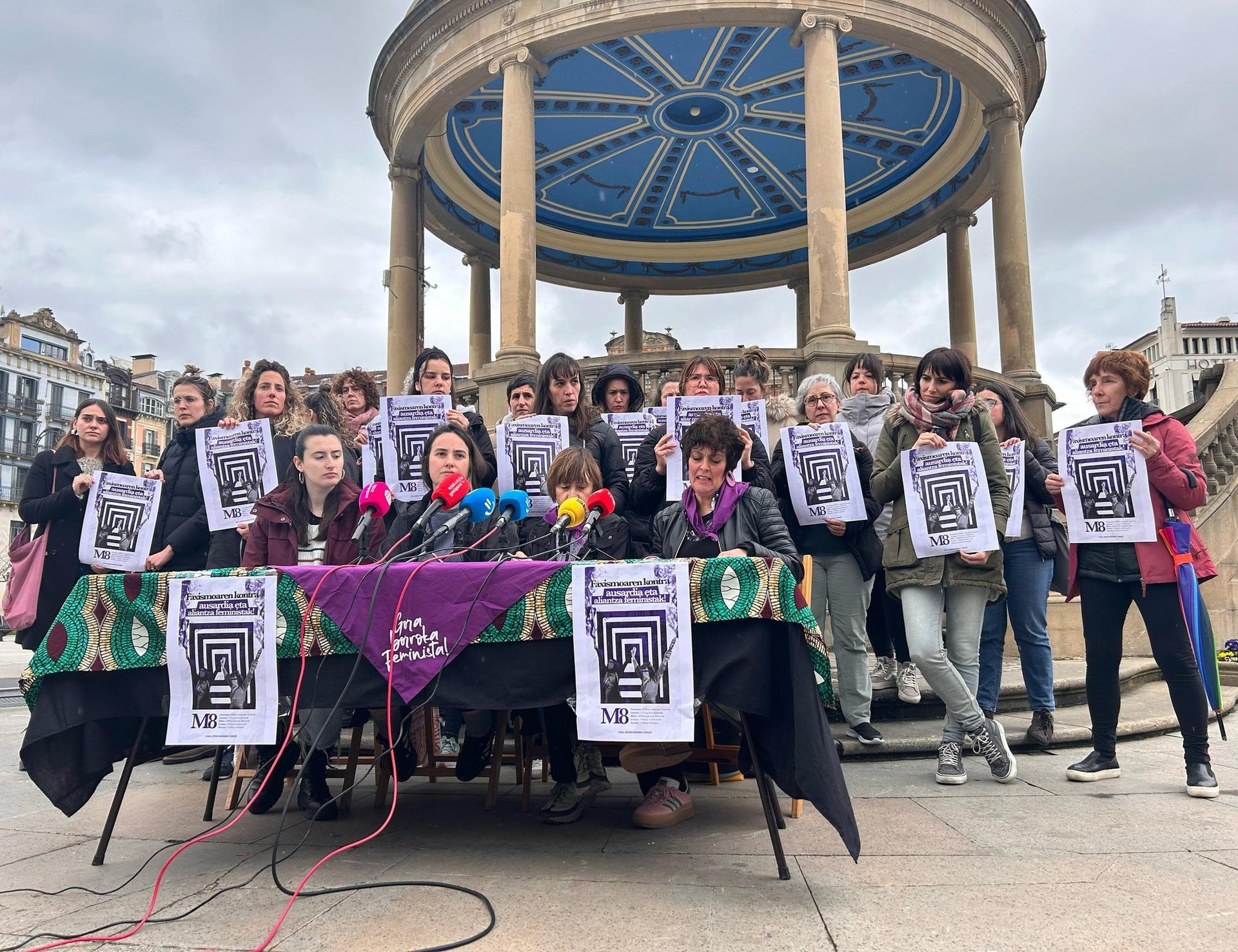 Faxismoaren aurrean "aliantza feministak" aldarrikatuko dituzte