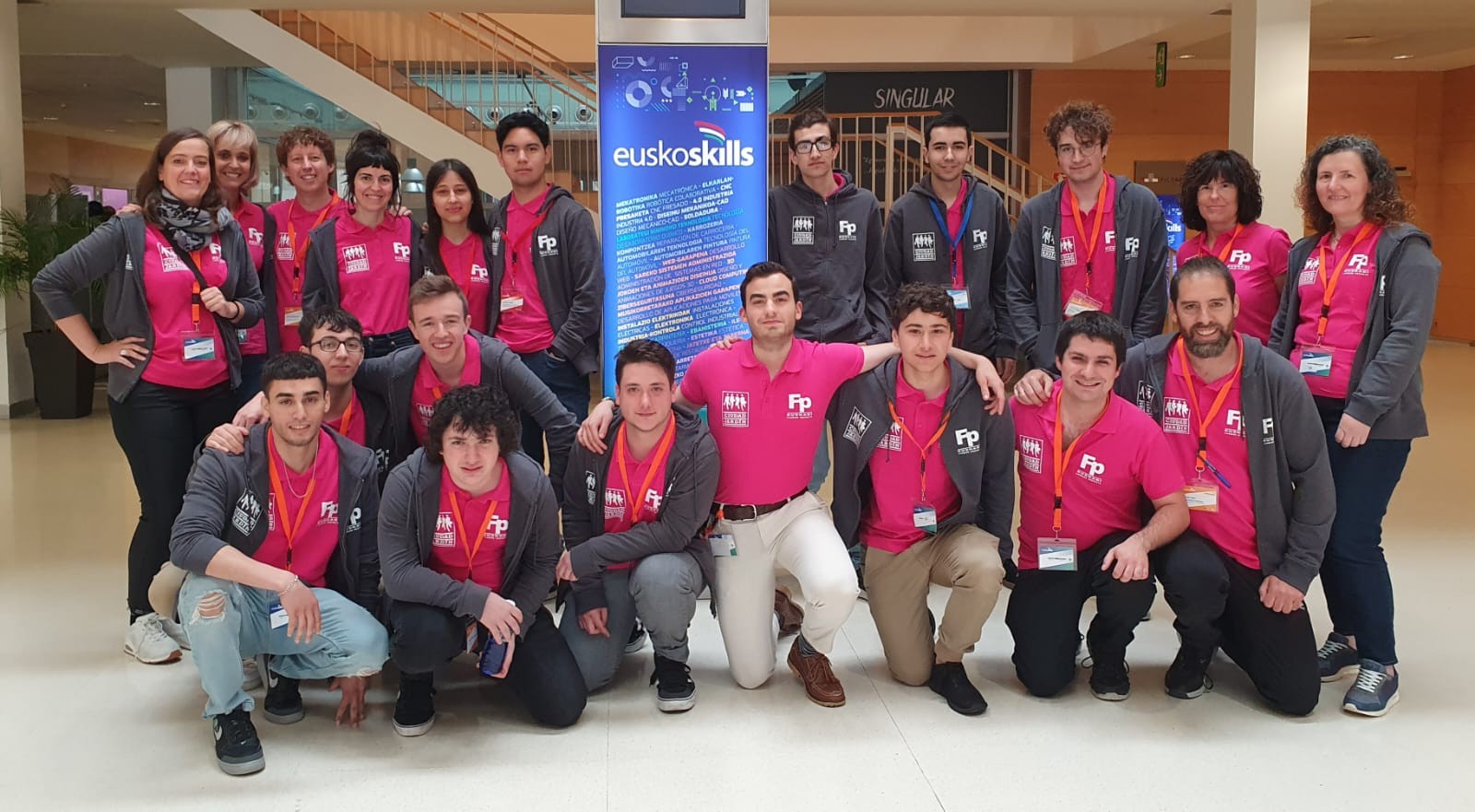 Eusko Skills lehiaketan bost domina lortu ditu Ciudad Jardin institutuak
