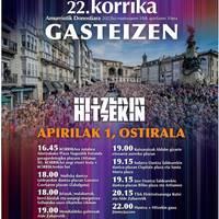 22. Korrika Gasteizen